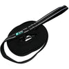 Guinzaglio per cani - CANI GEAR - 5 m - Neoprene morbido con maniglia - Nero