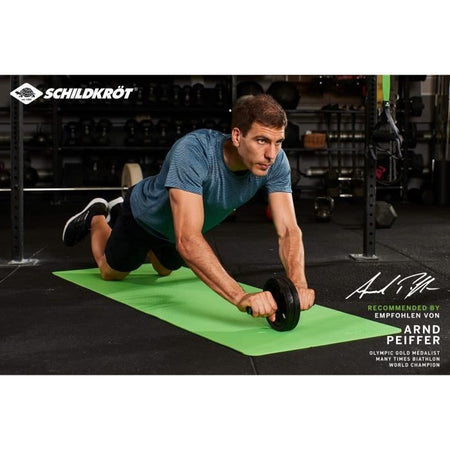Rullo addominale - SCHILDKRT - AB-Rouleau - Nero - Fitness - Misto