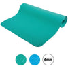 Tappetino yoga Schildkrt Fitness con borsa 180 x 61 cm in gomma verde