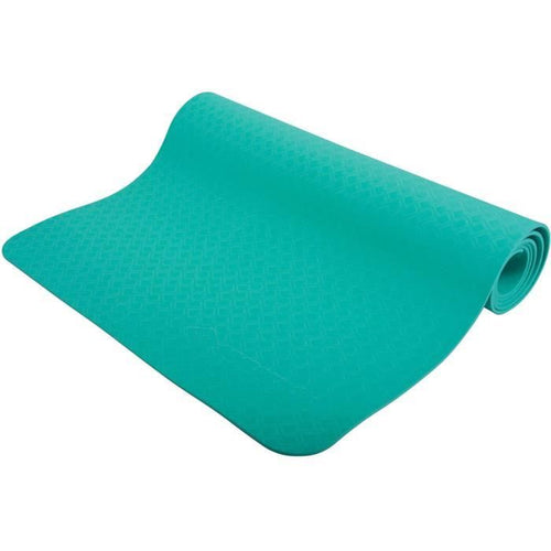 Tappetino yoga Schildkrt Fitness con borsa 180 x 61 cm in gomma verde