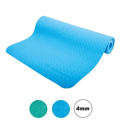 Tappetino yoga - Schildkrt - 183 cm - Blu - Spessore 4 mm - Antiscivolo