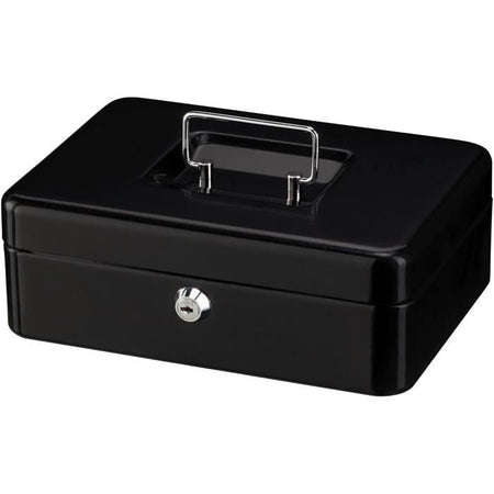 Portamonete - BURG WACHTER - Money 5025 Nero - Apertura con chiave, acciaio nero