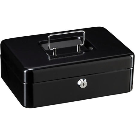 Portamonete - BURG WACHTER - Money 5025 Nero - Apertura con chiave, acciaio nero