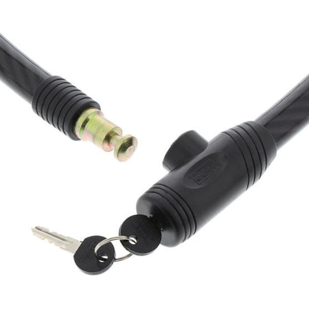 Lucchetto per bicicletta - BURG WACHTER - 570 120 - Chiave, acciaio 25 mm, guaina in PVC