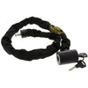 Lucchetto a catena per bicicletta - BURG WACHTER - 580 90 NERO - acciaio 6 mm - Tessuto ad alta resistenza - 2 chiavi