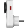 Mini programmatore meccanico giornaliero - GAO - 3680 W - 48 programmi - Bianco