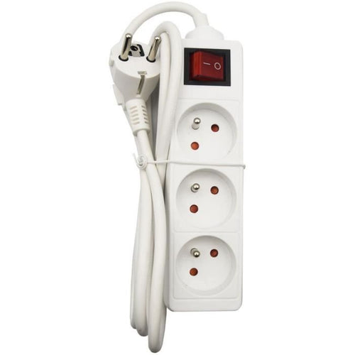 Unità domestica - GAO - 3 prese 2P+T - Con interruttore, conforme NF