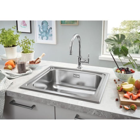 Lavello cucina - Acciaio inox - Incasso dall'alto - GROHE K200 - 31719SD0