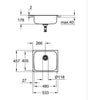 Lavello cucina - Acciaio inox - Incasso dall'alto - GROHE K200 - 31719SD0