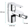 GROHE - Miscelatore monocomando per bidet - Taglia S