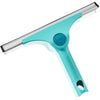 Leifheit Pro Reach 51425 M Tergivetro 2 in 1, tergivetro per doccia da 28 cm con snodo mobile e bordo antigoccia, sistema Click