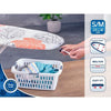 LEIFHEIT Fodera per asse da stiro Cotton Comfort S/M 71601 Leifheit per asse da stiro 120 x 40 cm imbottitura massima 4 mm