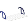 LEIFHEIT 83056 Stendibiancheria da balcone 7 metri CLASSIC 70 bianco e blu