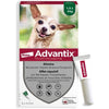 Pipette antiparassitarie ADVANTIX 6 - Per cani molto piccoli da 1,5 a 4 kg