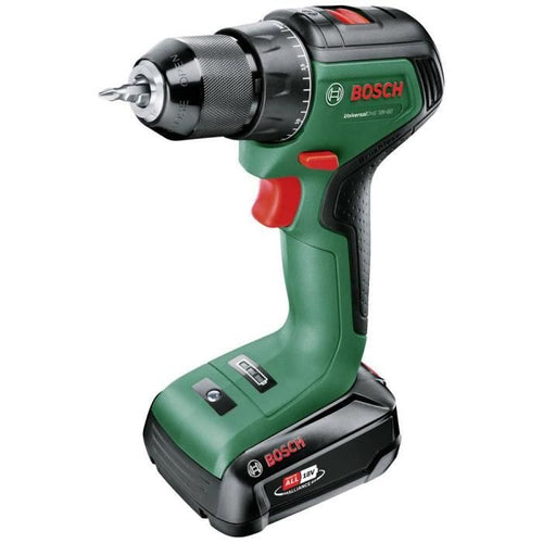 UniversalDrill 18V-60 (1x 2.0Ah) + AL 18V-20 Trapano Avvitatore