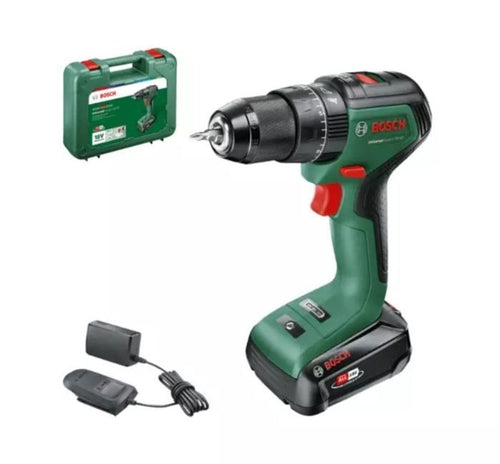 Trapano avvitatore Bosch UniversalImpact 18V60 (+ batteria 1x2.0Ah) + caricabatterie AL 18V-20