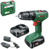 Bosch EasyImpact 18V40 + trapano a percussione (batteria 2x2.0Ah) + caricabatterie AL18V-20 in valigetta