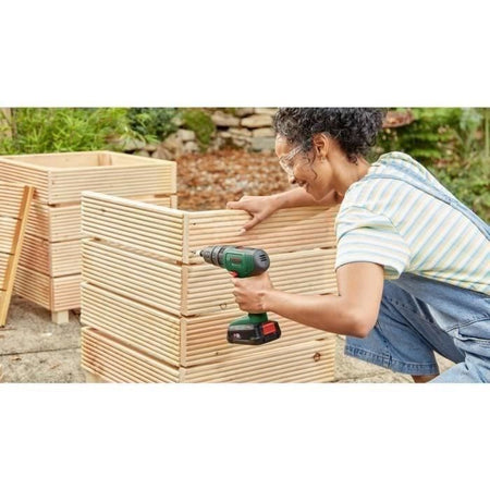 Bosch EasyImpact 18V40 + trapano a percussione (batteria 2x2.0Ah) + caricabatterie AL18V-20 in valigetta