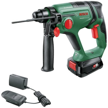 Trapano a percussione - BOSCH - UniversalHammer 18V - 2,5 Ah - Senza fili - Avvitatore a impulsi SDS Plus