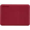 Disco rigido esterno - Toshiba - Canvio Advance - 1 a - rosso