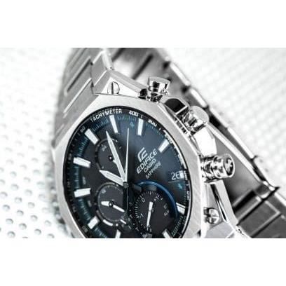 Orologio - CASIO - EQB-1100D-1AER - 51,1 mm - Acciaio inossidabile - Bluetooth Smart - Solare