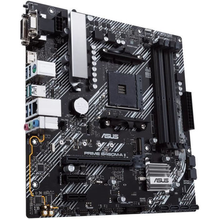Placa base - ASUS - Prime B450M-K II - AMD B450 - Micro ATX - DDR4 hasta 64 GB