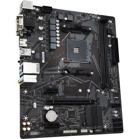 Scheda madre - GIGABYTE - A520M S2H - Micro ATX - Socket AM4 - DDR4 fino a 64 GB