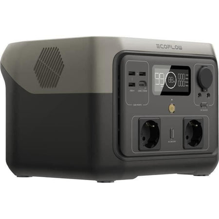 Generatore elettrico portatile River 2 Max, 512 WH, 2 CA Output - 500 W in totale (sovratensione 1000 W)