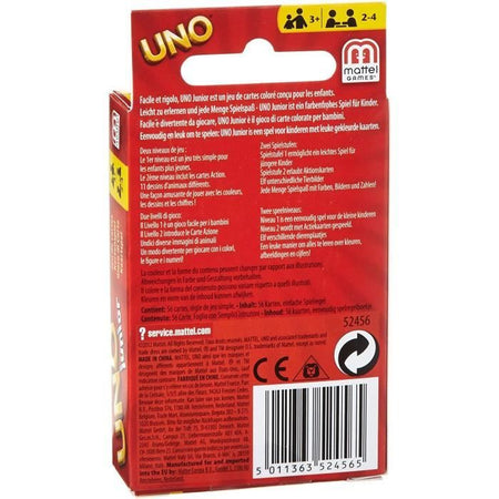 UNO Junior - 52456 - Gioco da tavolo - 3 anni e +