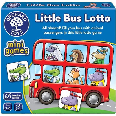 Orchard Toys Little Bus Lotto - Gioco della lotteria - FRUTTETO
