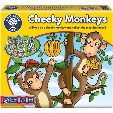 Orchard Toys Cheeky Monkeys è un gioco di fortuna