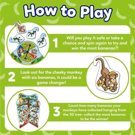Orchard Toys Cheeky Monkeys è un gioco di fortuna
