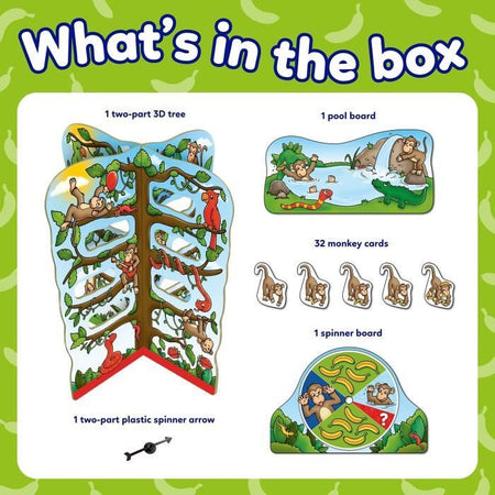 Orchard Toys Cheeky Monkeys è un gioco di fortuna