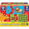 Puzzle intelligente - FRUTTETO - Abbina e conta