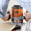 BLACK + DECKER KW1200E-QS Router 1200W - 7 accessori