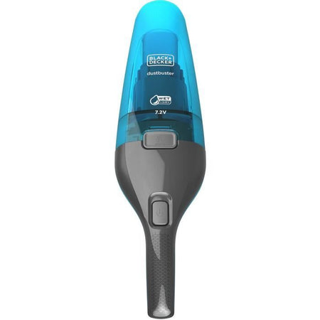 BLACK + DECKER WDC215WA-QW - Aspirapolvere manuale - Dustbuster Lithium Acqua e polvere 7,2V - Indicatore LED - Blu