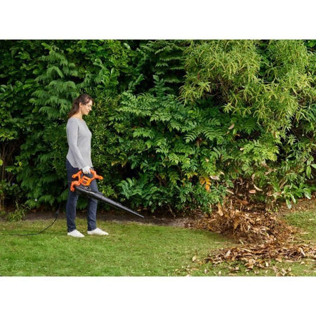 Aspirapolvere soffiante con filo BLACK+DECKER BEBL260-QS 2600 W - Capacità 40 L Volume di aspirazione 11,8 m3/min