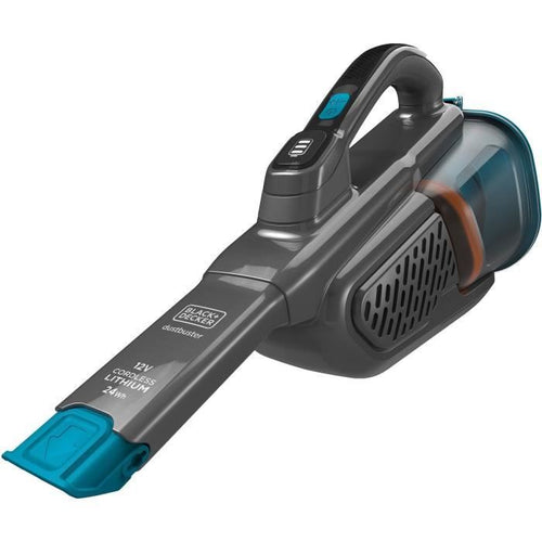 BLACK + DECKER BHHV320B-QW - Aspirapolvere manuale - Dustbuster Lithium 12V - 2 velocità - 25min di autonomia - Blu