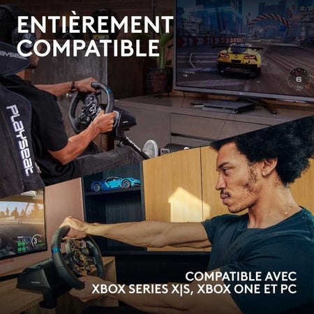 LOGITECH G - Volante G923 Compatibile con Xbox SERIES X - Xbox One e PC