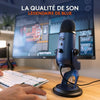 Micrófono USB - Azul Yeti - Para grabación, transmisión, juegos, podcast en PC o Mac - Azul