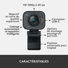 Webcam StreamCam - FHD - LOGITECH - Nero
