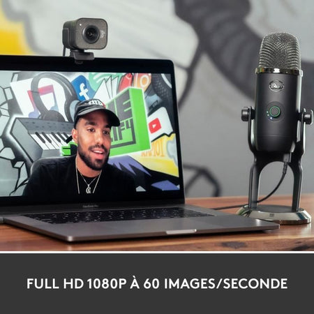Webcam StreamCam - FHD - LOGITECH - Nero