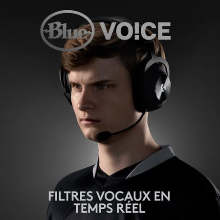 LOGITECH G - Cuffie da gioco wireless - PRO X 2,4 Ghz - Nere - 981-000907