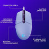 Mouse da gioco cablato - LOGITECH G - G203 - LIGHTSYNC - RGB - Colore lilla