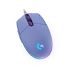 Mouse da gioco cablato - LOGITECH G - G203 - LIGHTSYNC - RGB - Colore lilla