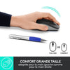 LOGITECH - Mouse wireless M190 grigio medio