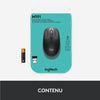 LOGITECH - Mouse wireless M190 grigio medio