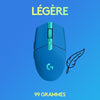 Mouse da gioco wireless - LOGITECH G - G305 - LIGHTSPEED - Durata batteria 250 ore - Blu