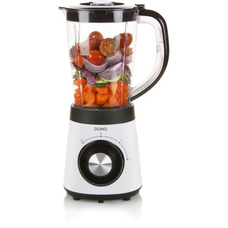 Frullatore - Mixer - DOMO - DO9203BL - 500 W - Brocca da 1,5 L - Senza BPA - Grigio