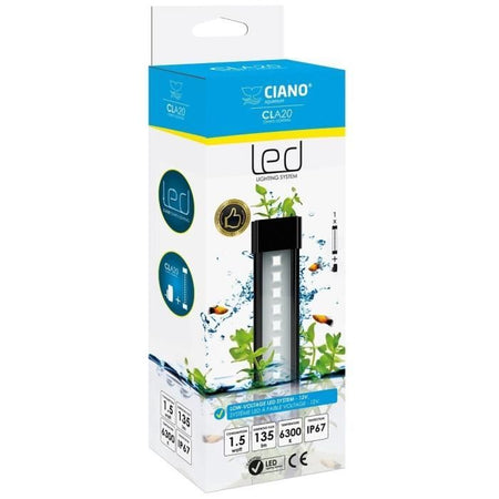 IMPIANTI CIANO CLA60 Rampa led 8W + trasformatore impianto speciale per aqua 60 e aqua 80 CIANO